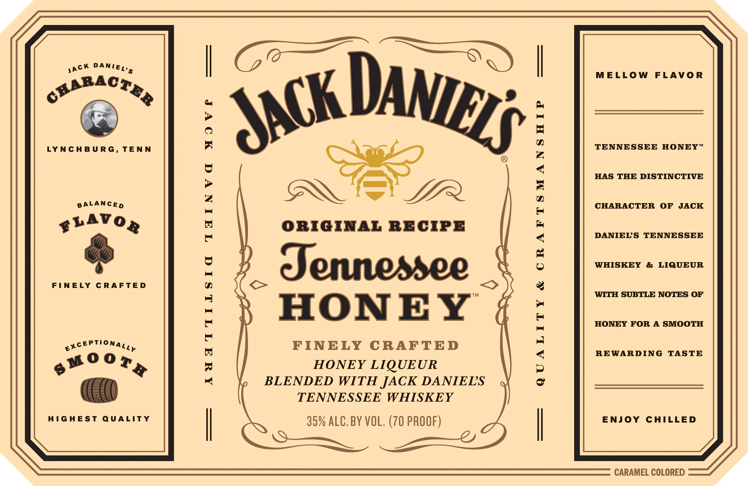 J DANIELS TENNESSEE HONEY 1750ML - Image 2