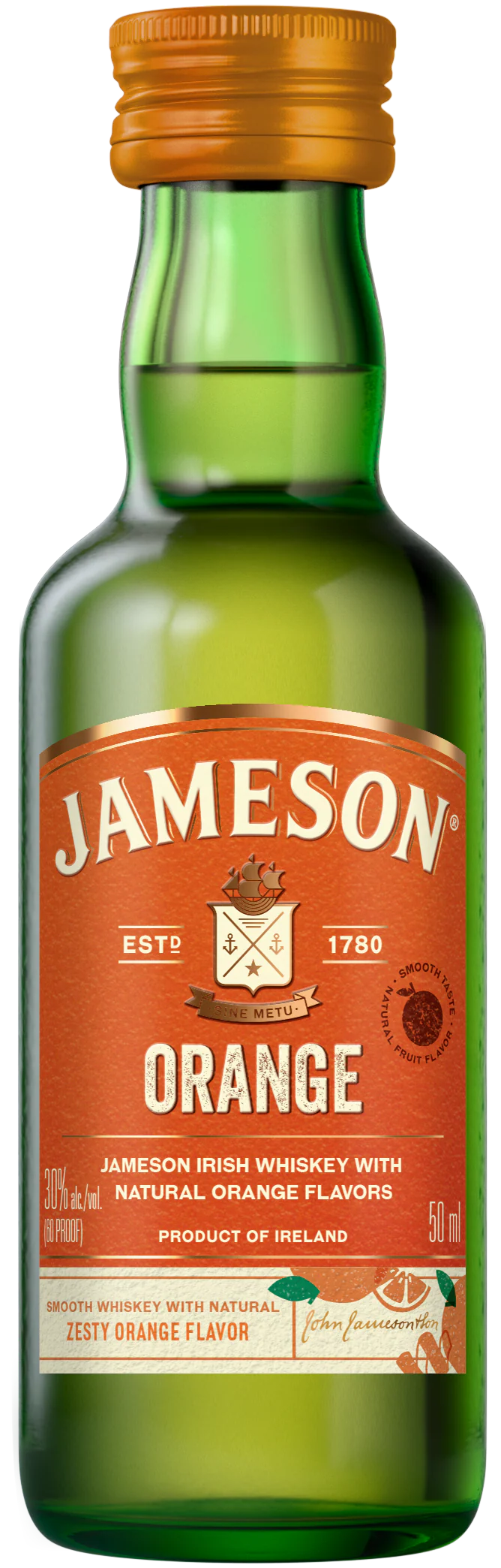 JAMESON ORANGE 50ML SLEEVE (12 BOTTLES)