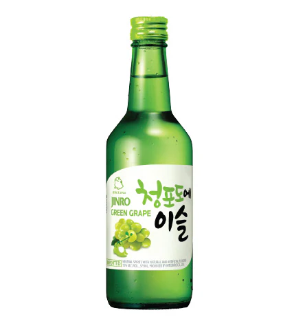 JINRO GREEN GRAPE 375ML