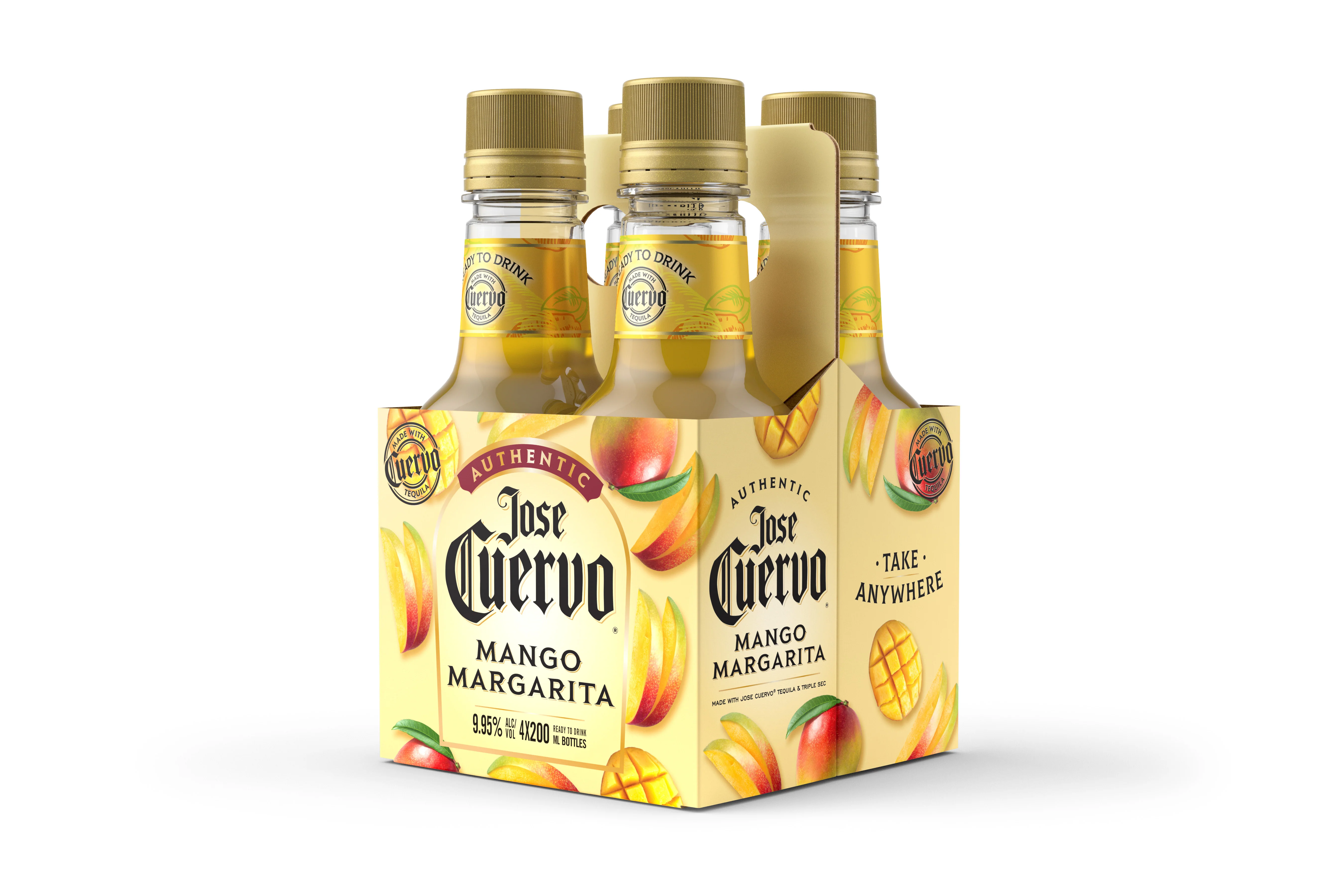 Jose Cuervo Mango Margarita 200ml (4 Pack) - Image 2