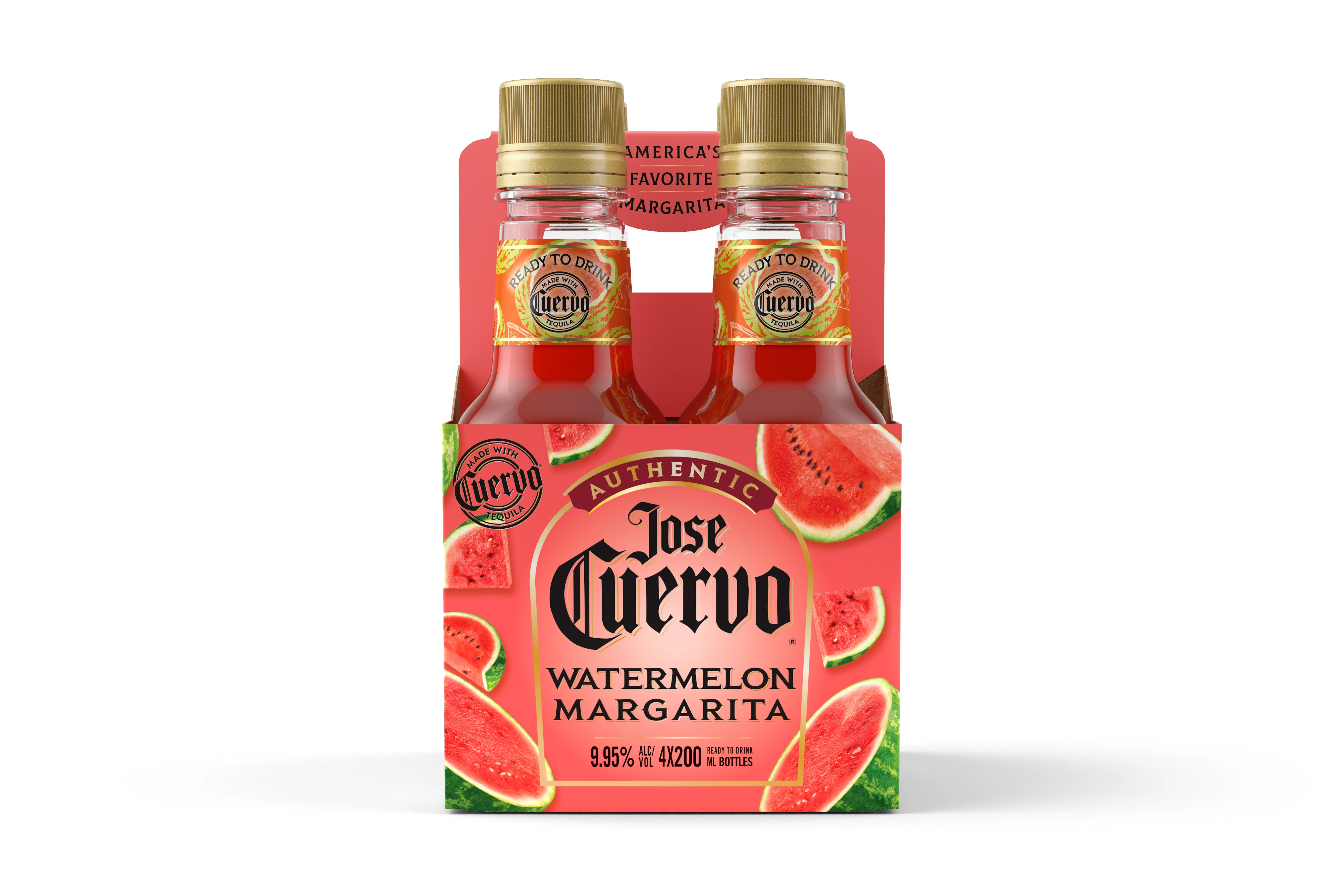 Jose Cuervo Watermelon Margarita 200ml (4 Pack)