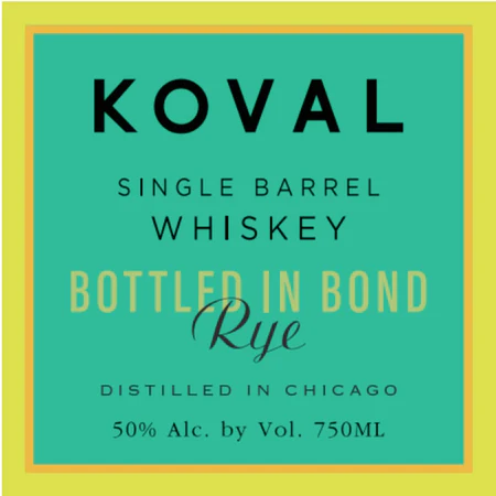 KOVAL RYE BOTTLED IN BOND RYE - Image 2