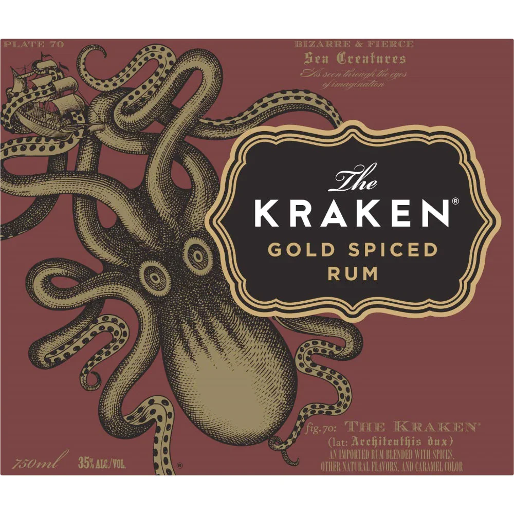 KRAKEN GOLD SPICED RUM - Image 2