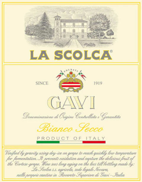 La Scolca Gavi Di Gavi White Label White - Image 2