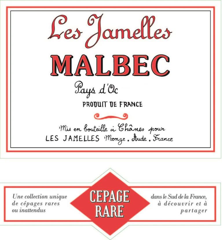 Les Jamelles Malbec - Image 2