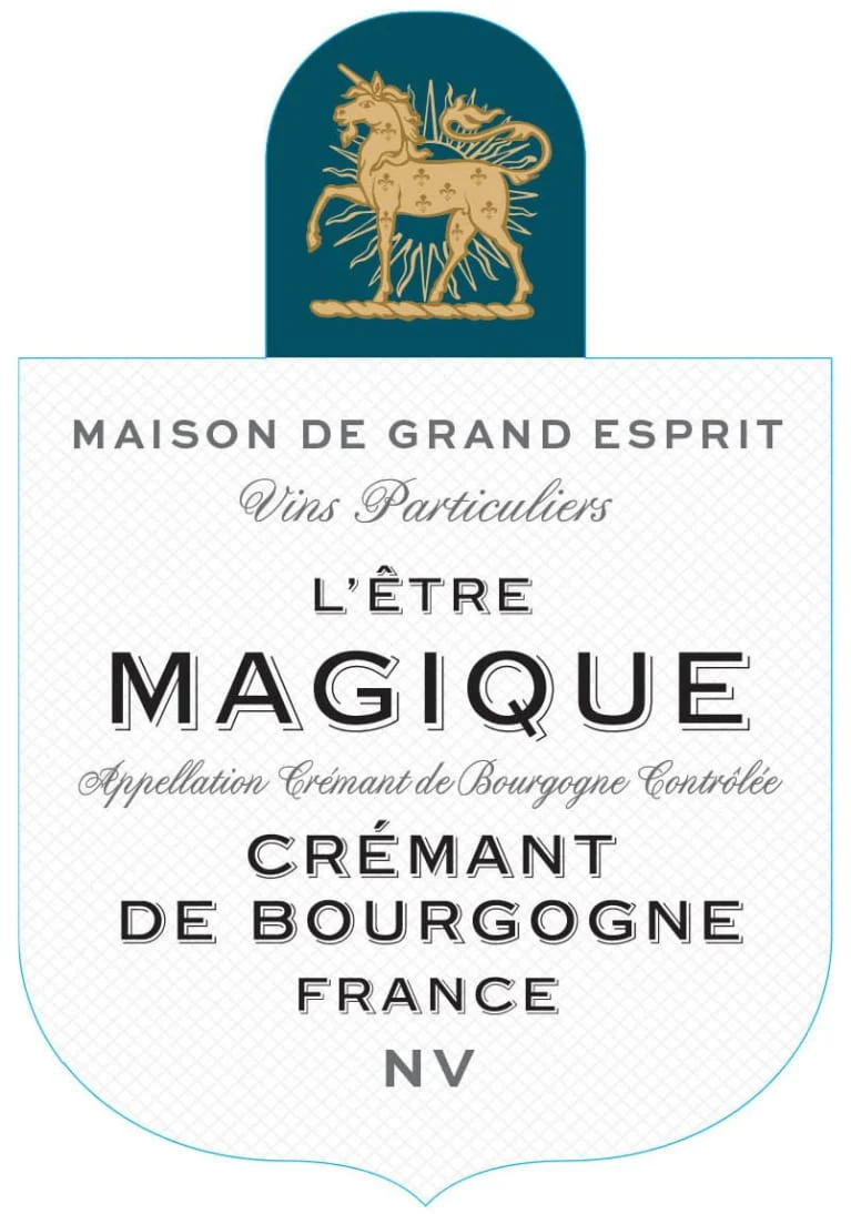 L'etre Magique Cremant de Bourgogne, Burgundy Sparkling - Image 2