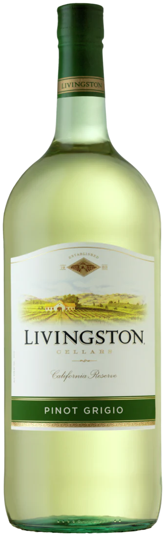 Livingston Cellars Pinot Grigio 1.5L (Pack of 6)