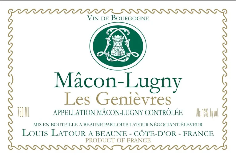 Louis Latour Macon-Lugny 'Les Genievres' - Image 2