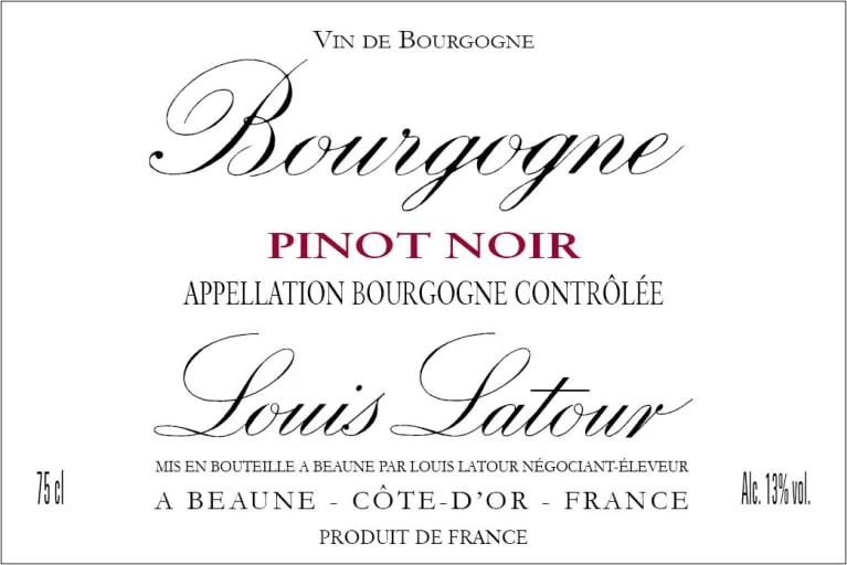 Louis Latour Pinot Noir Bourgogne - Image 2