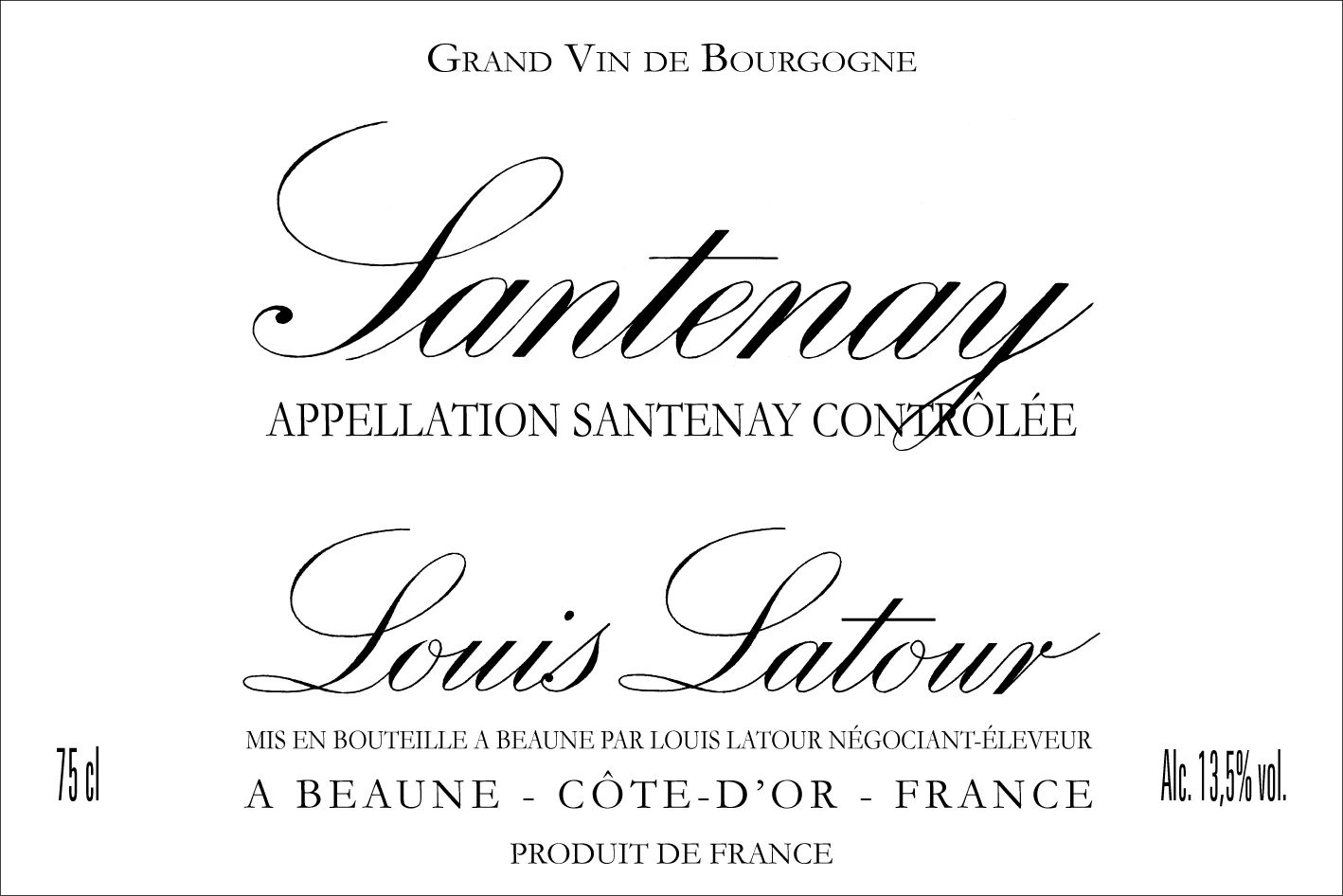 Louis Latour Santenay Rouge ROUGE - Image 2