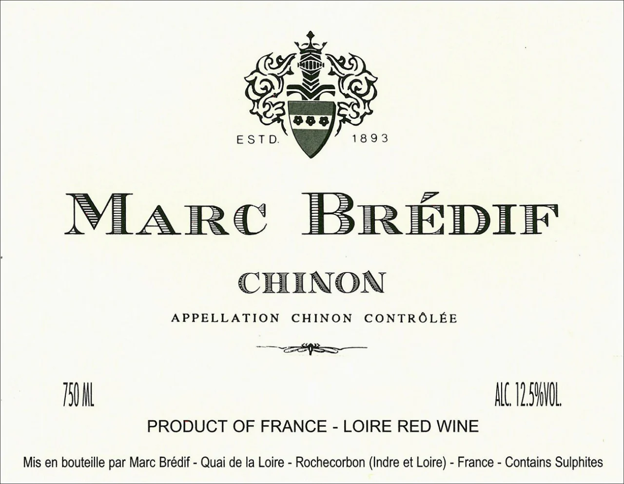 MARC BREDIF CHINON CAB FRANC - Image 2