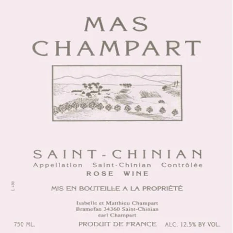 Mas Champart Saint-Chinian Rose - Image 2