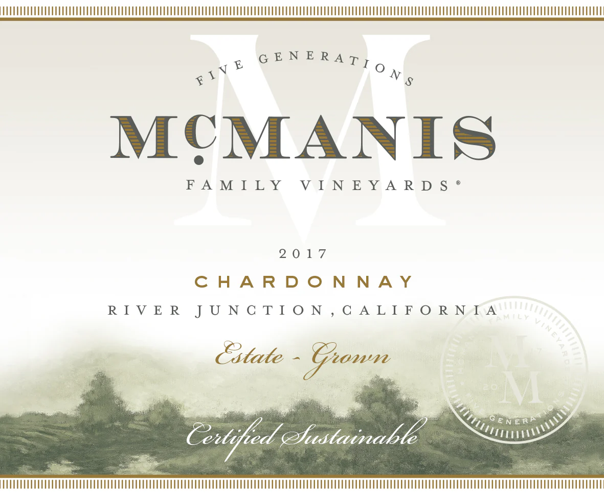 McManis Chardonnay River Junction AVA - Image 2