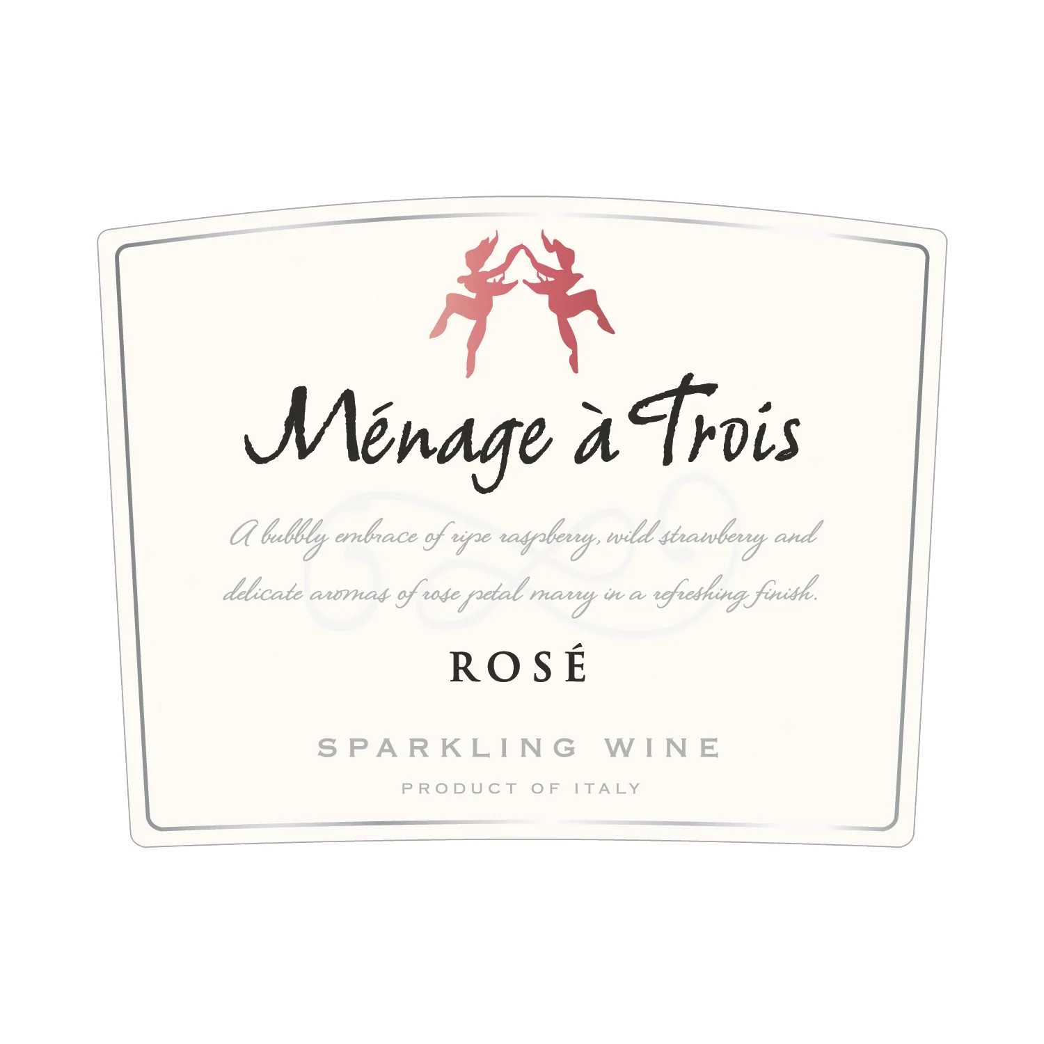 Menage a Trois Sparkling Rose, Italy - Image 2