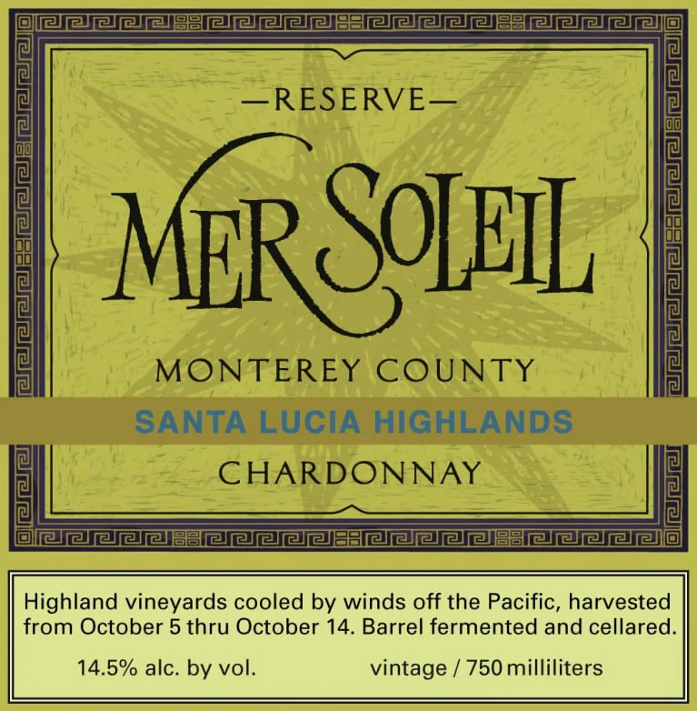 Mer Soleil Chardonnay Reserve, Santa Lucia Highlands - Image 2