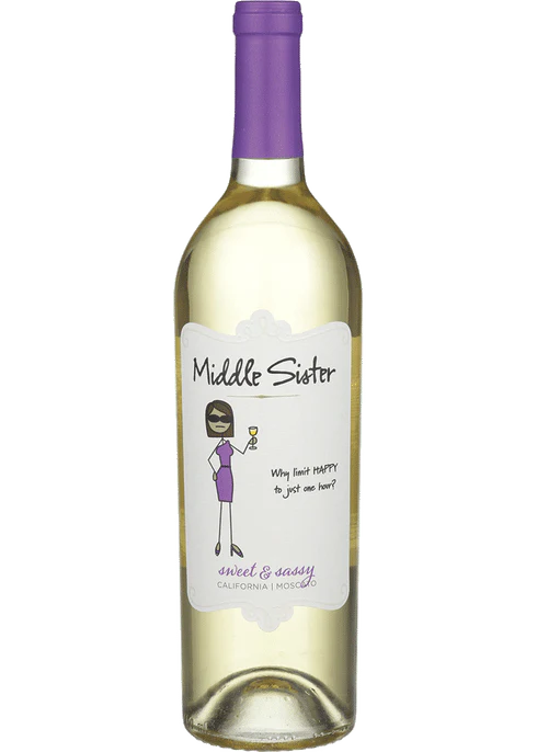 Middle Sister Sweet and Sassy Moscato
