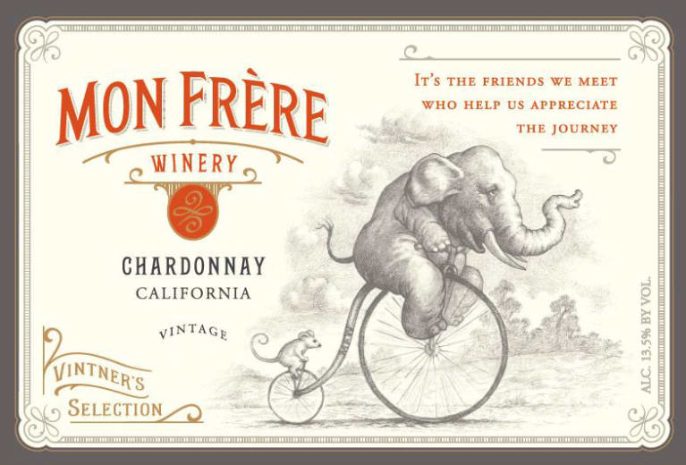 Mon Frere Chardonnay, California - Image 2