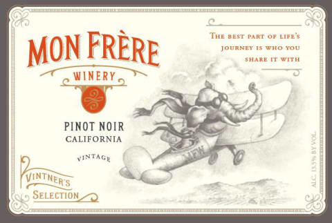 Mon Frere Pinot Noir, California - Image 2