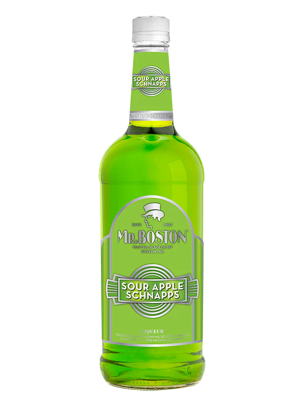 Mr Boston Sour Apple Schnapps