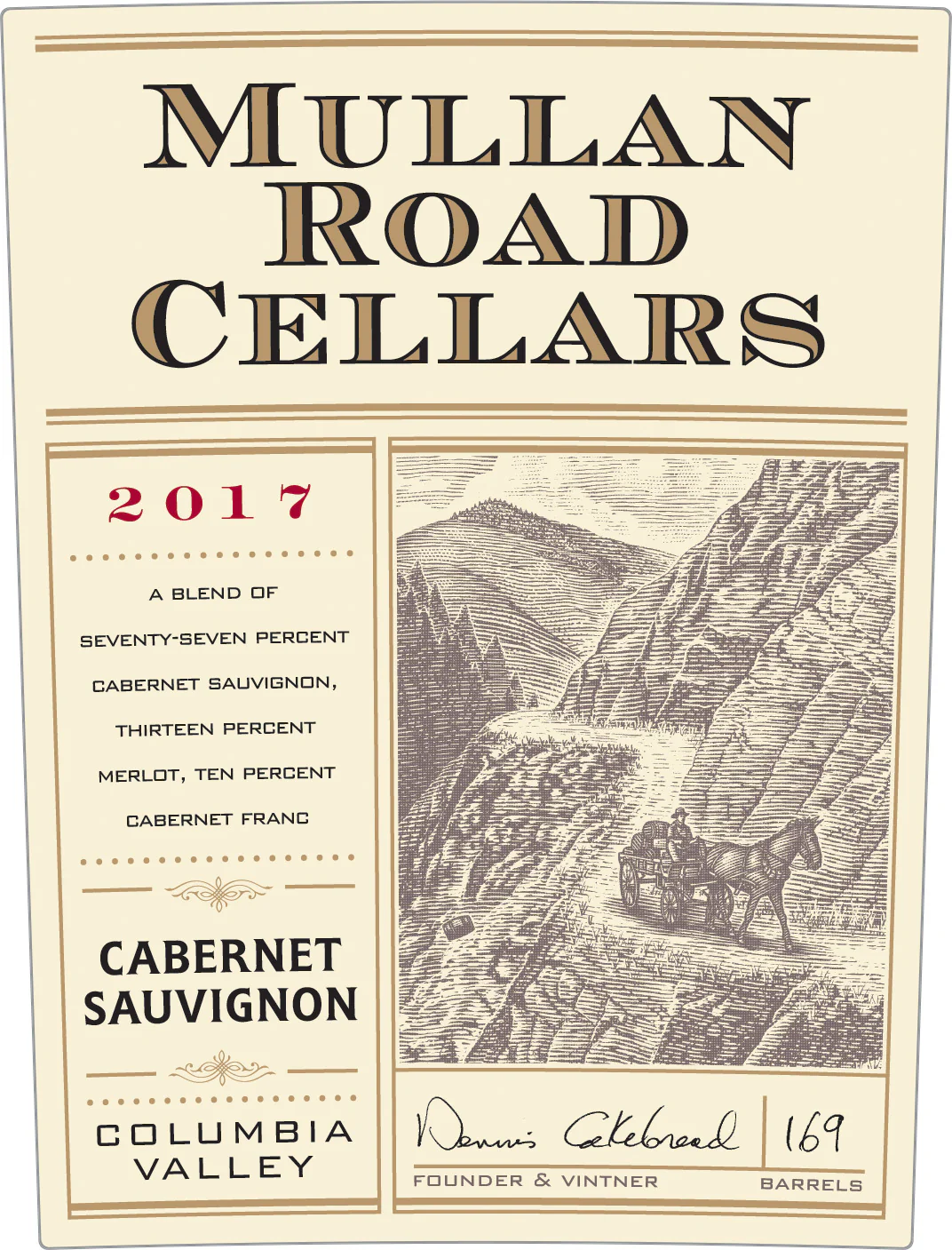 Mullan Road Cabernet Sauvignon, Columbia Valley - Image 2