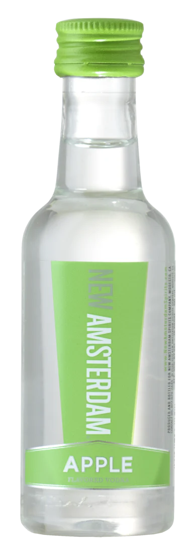 NEW AMSTERDAM APPLE PL 50ML SLEEVE (10 BOTTLES)