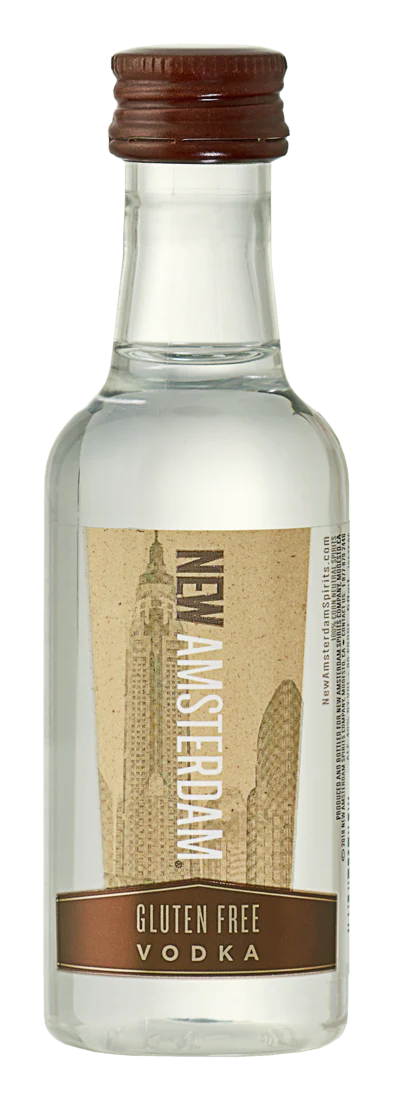 NEW AMSTERDAM GLUTEN FREE PL 50ML SLEEVE (10 BOTTLES)