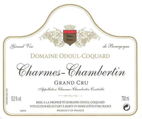 Odoul-Coquard Charmes Chambertin - Image 2