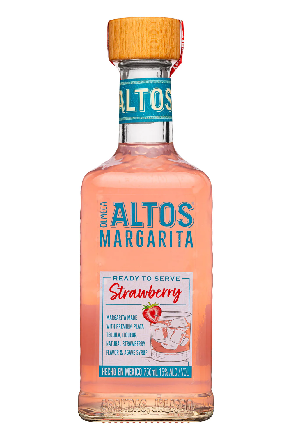 OLMECA ALTOS STRAWBERRY MARGAR