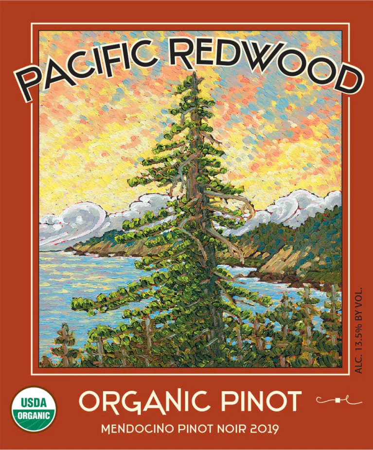 Pacific Redwood Organic Pinot Noir - Image 2