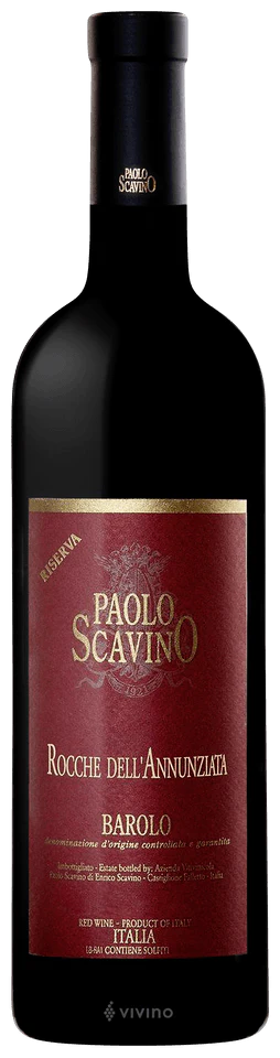 Paolo Scavino Barolo Riserva Rocche Annuziata