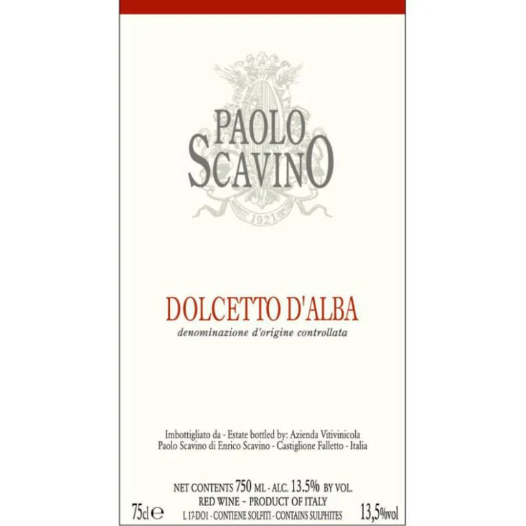 Paolo Scavino Dolcetto D'Alba - Image 2
