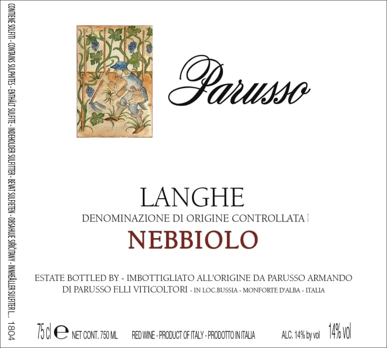 Parusso Langhe Nebbiolo - Image 2