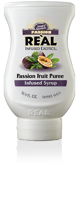 Passion Real Infused Syrup Passion Fruit 16.9oz