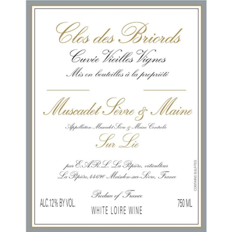 Pepiere Muscadet Clos des Briords VV VV - Image 2