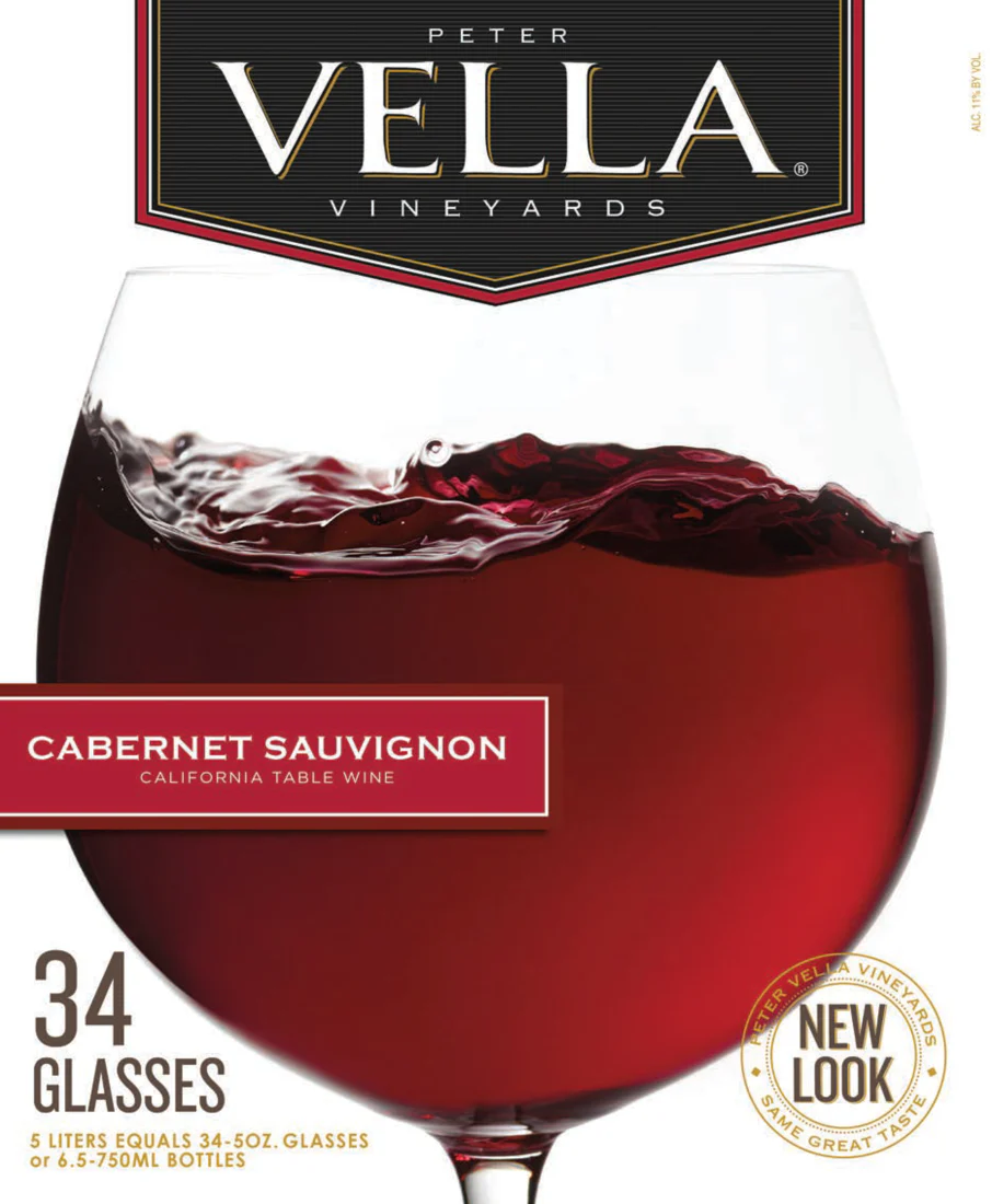 Peter Vella Cabernet Sauvignon 5.0L - Image 2