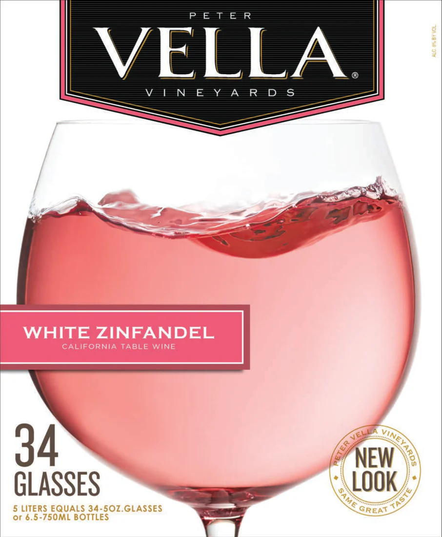 Peter Vella White Zinfandel 5.0L - Image 2