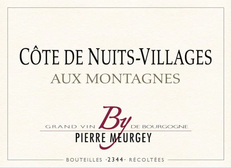 Pierre Meurgey Cote de Nuits - Image 2