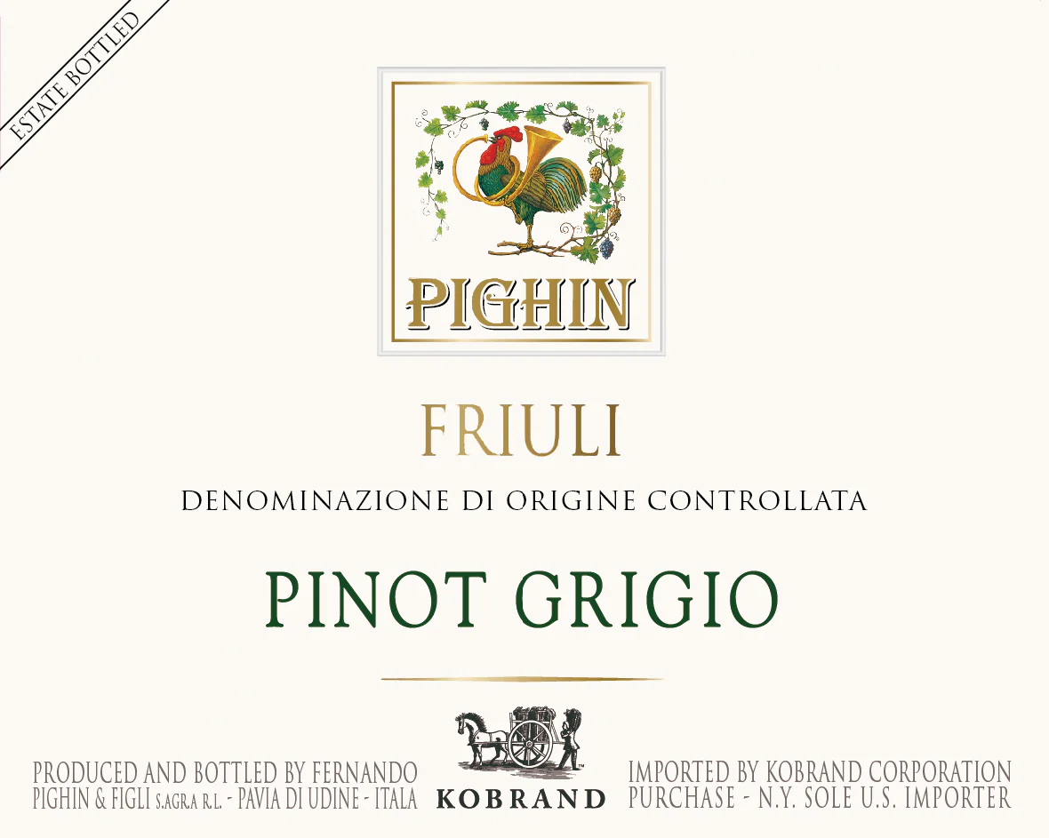Pighin Pinot Grigio, Friuli - Image 2