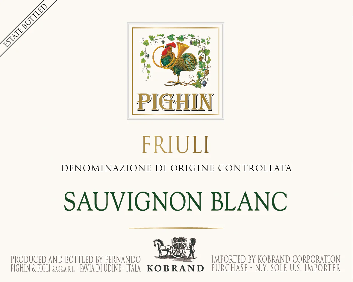 Pighin Sauvignon Blanc Fruili - Image 2