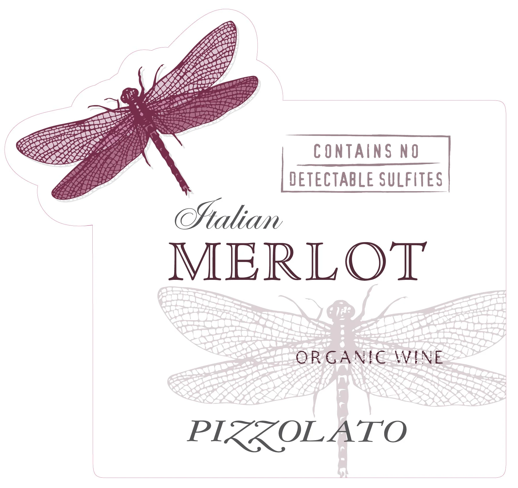 Pizzolato Merlot (Organic, NSA) - Image 2