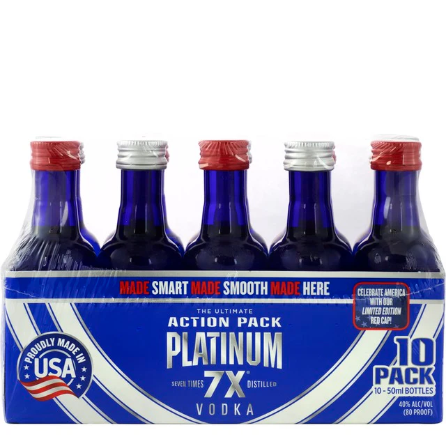 PLATINUM 7X PL 50ML SLEEVE (10 BOTTLES) - Image 2