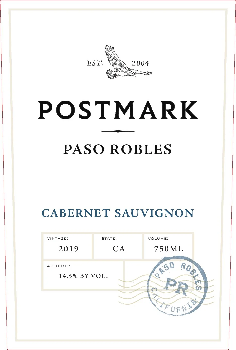 Postmark Cabernet Sauvignon, Paso Robles - Image 2