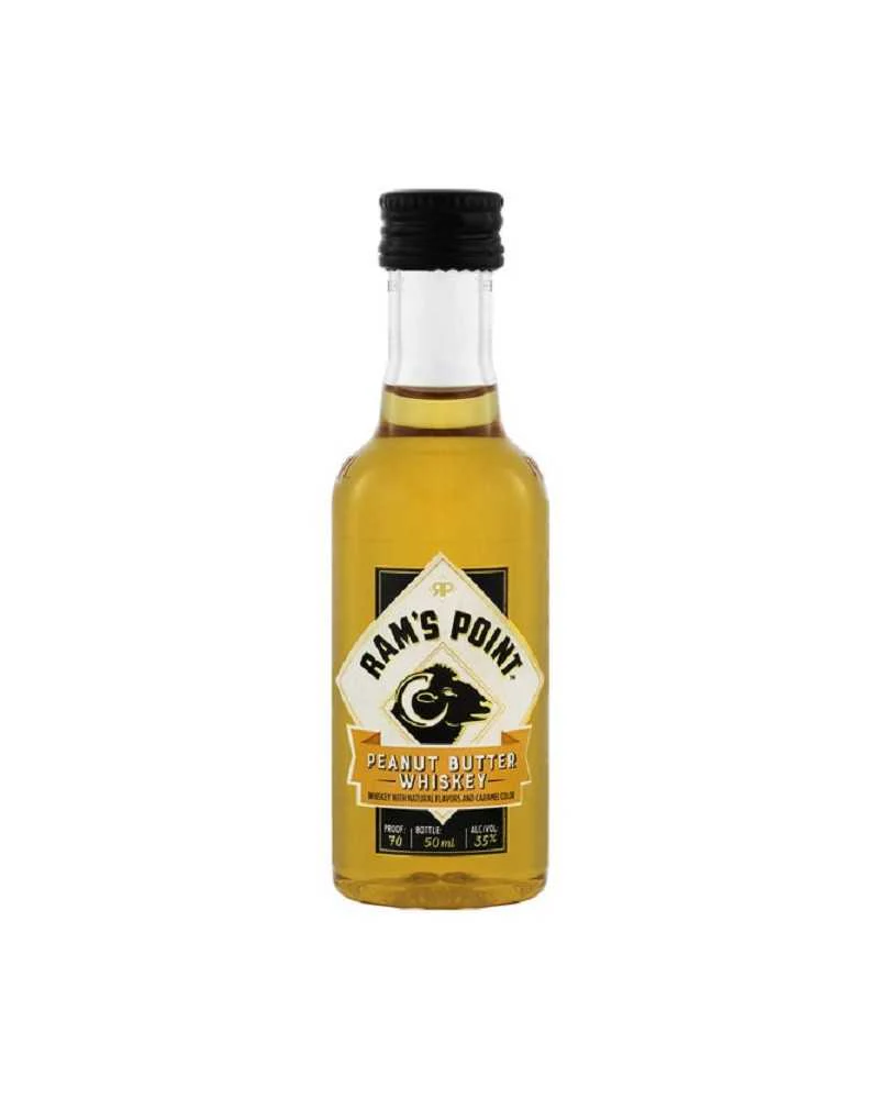 RAM'S POINT PEANUT BUTTER PL 50ML SLEEVE (10 BOTTLES)