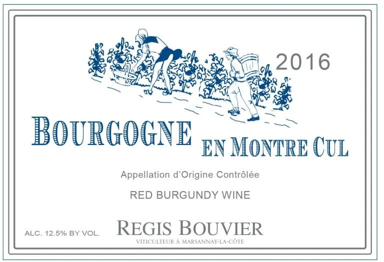 Regis Bouvier Bourgogne Rouge En Montre Cul ROUGE - Image 2