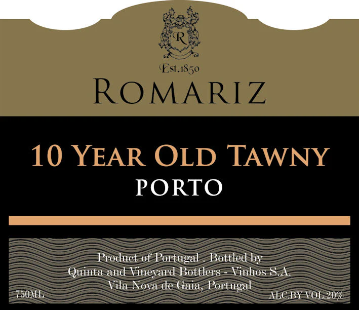 ROMARIZ 10 YEAR OLD TAWNY PORT - Image 2