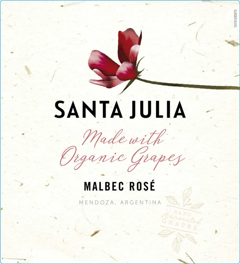 Santa Julia Organica Malbec Rose - Image 2