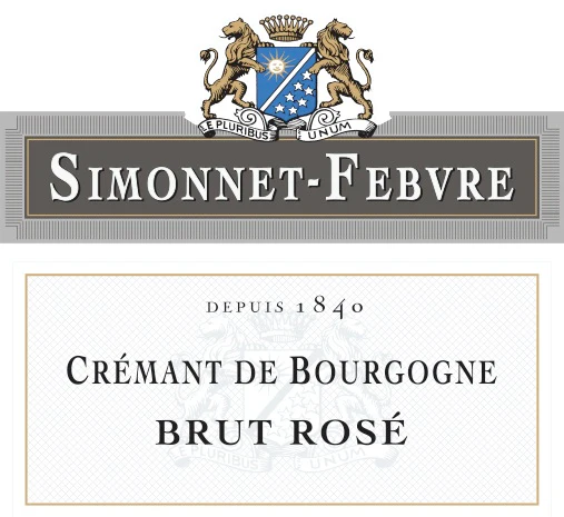 Simonnet-Febvre Cremant Rose NV - Image 2