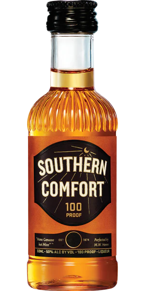 SOUTHERN COMFORT 100 PL 50ML SLEEVE (4 BOTTLES)