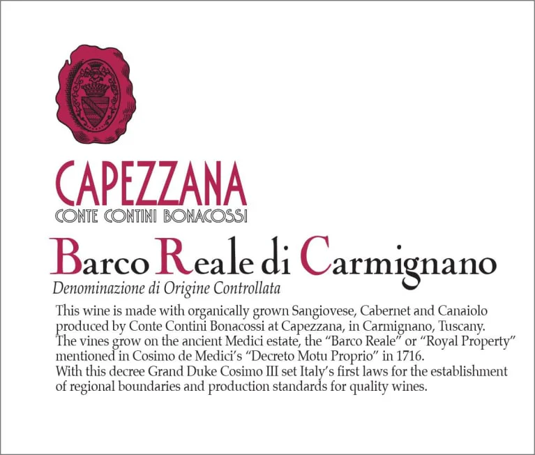 Tenuta Capezzana Barco Reale di Carmigna - Image 2