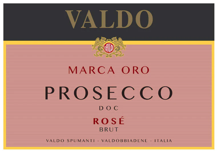 Valdo Marca Oro Prosecco Rose - Image 2